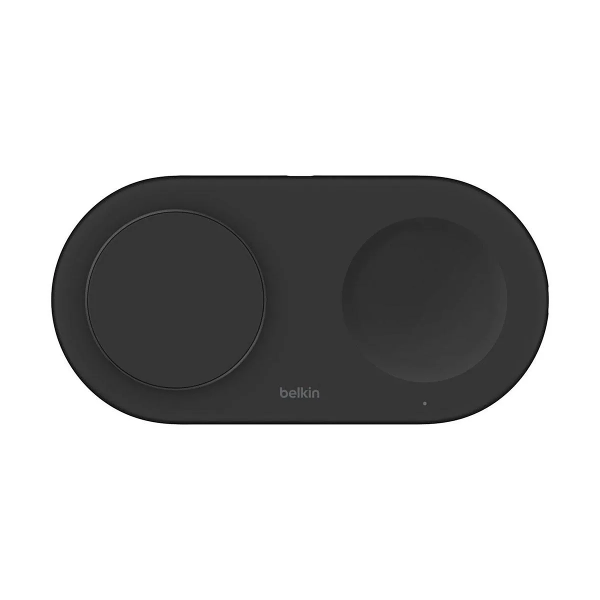 Belkin Belkin WIZ021TTBK 15W 2-in-1 Qi2 wireless charging pad accessory — product photo