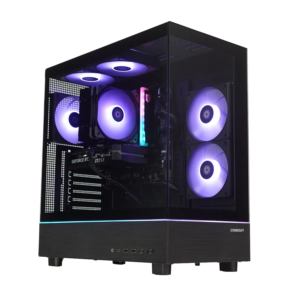 STORMCRAFT STORMCRAFT AL1440FBB-56TN1 gaming PC i5-14400F RTX 5060 Ti 8GB 1TB SSD 16GB DDR4 — product photo