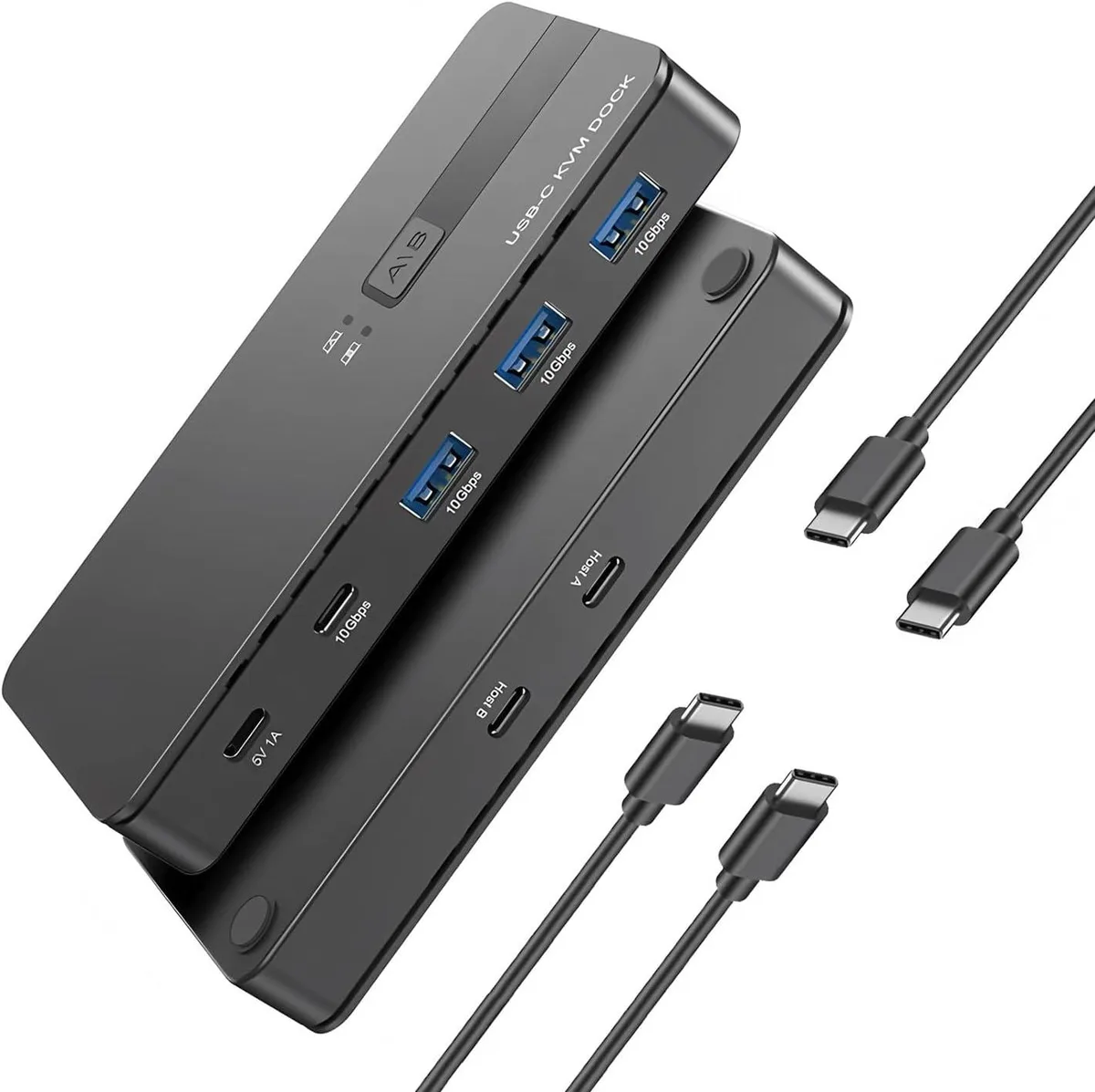 IHDAPP IHDAPP USB 3.2 Switch 2 Computers 10Gbps KVM Switch — product photo