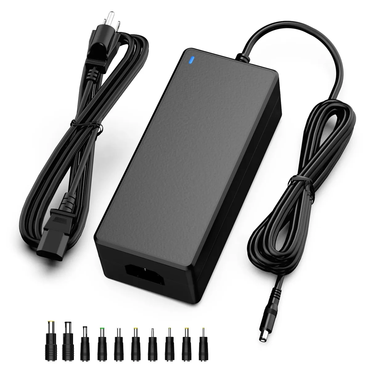 No Sew No Sew 19V 3.42A 65W power adapter 5.5mm x 2.5mm 10-in-1 connectors — product photo