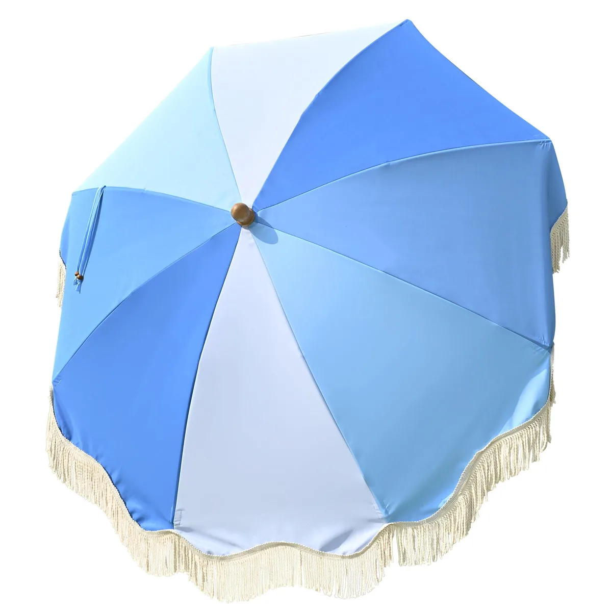 Yescom USA, Inc. Yescom USA, Inc. 07UMC014-PS-03 6 ft patio umbrella replacement canopy Blue — product photo
