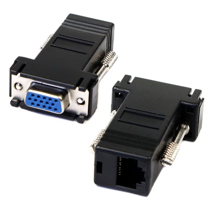 TeKit TeKit VGA Female to RJ45 Female Adapter 2-Pack — product photo