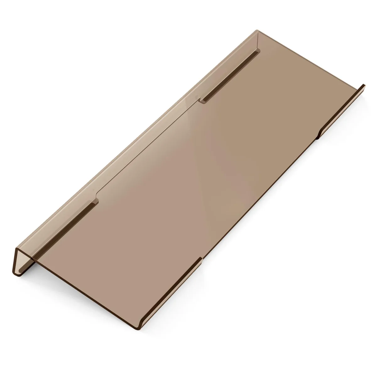  Laborio Keyboard Stand Coffee 16.85x5.3x0.1 in Acrylic — product photo