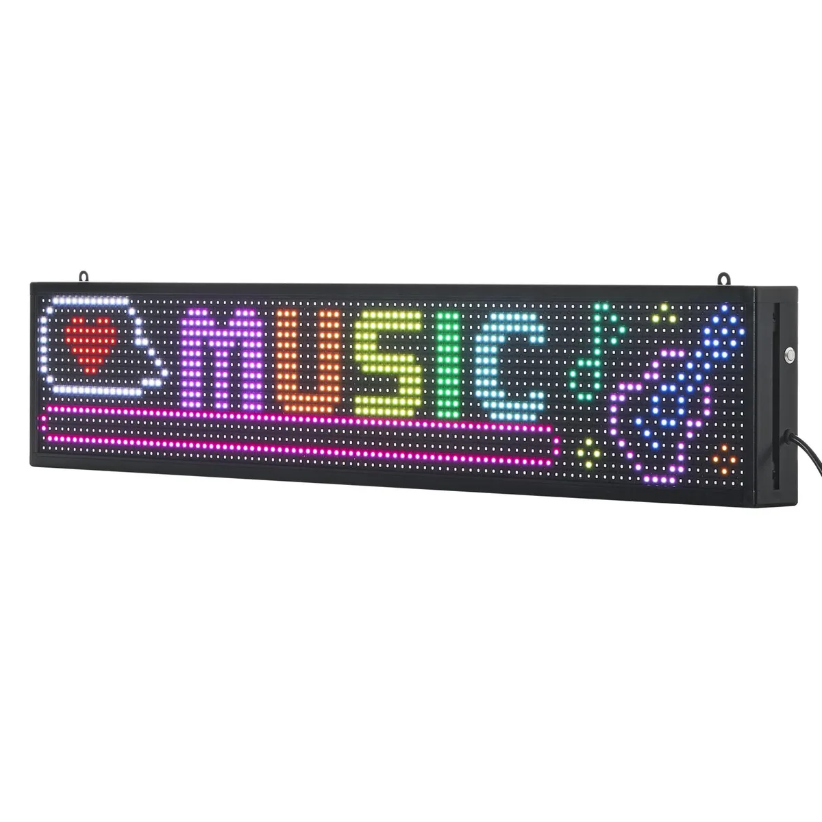 VEVOR VEVOR P10-1696RGB Programmable LED Sign 40x8 in — product photo