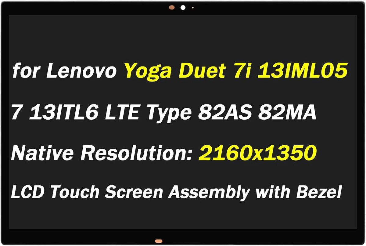 NUOLAISUN NUOLAISUN 13" WQHD 2160x1350 30-Pin Touch Screen Assembly — product photo