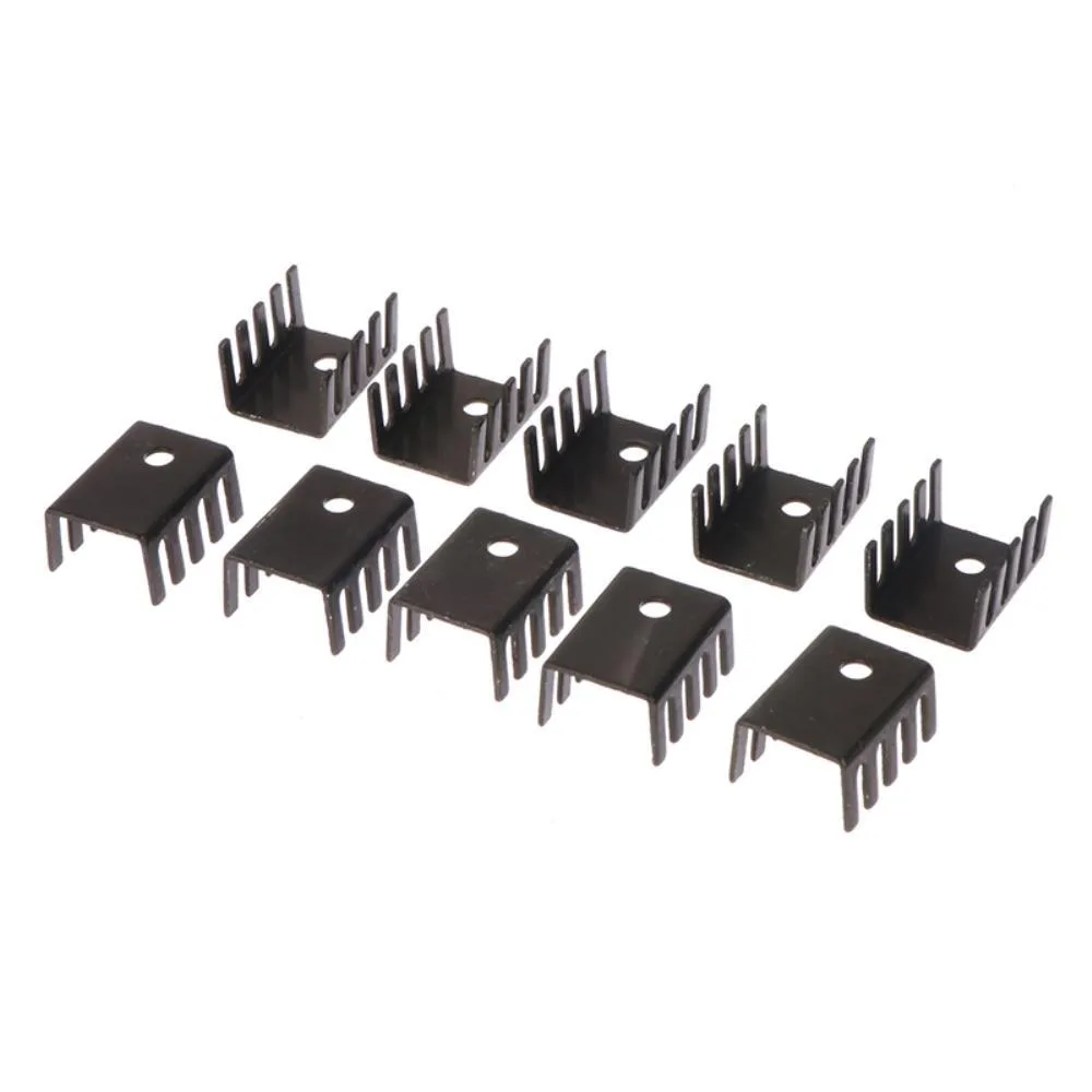 Ruth's sister Ruth's sister 10pcs TO-220 Aluminium Heatsink 19*15*10MM internal power cable — product photo