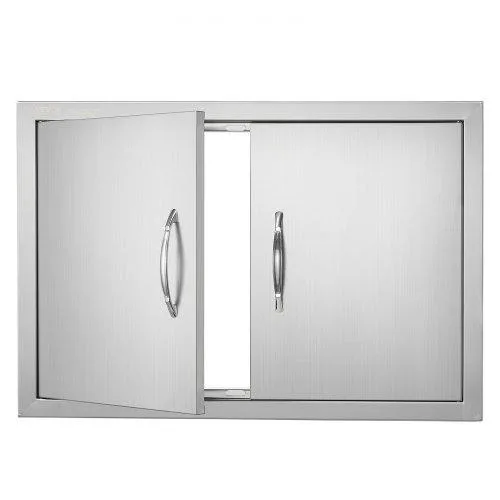 VEVOR VEVOR BBQ Access Door 28 x 19 Inch Stainless Steel Double Outdoor Kitchen Door — product photo