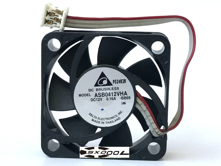 SXDOOL SXDOOL ASB0412VHA-BB69 40 mm 12 V 0.16 A 6000 RPM case fan — product photo