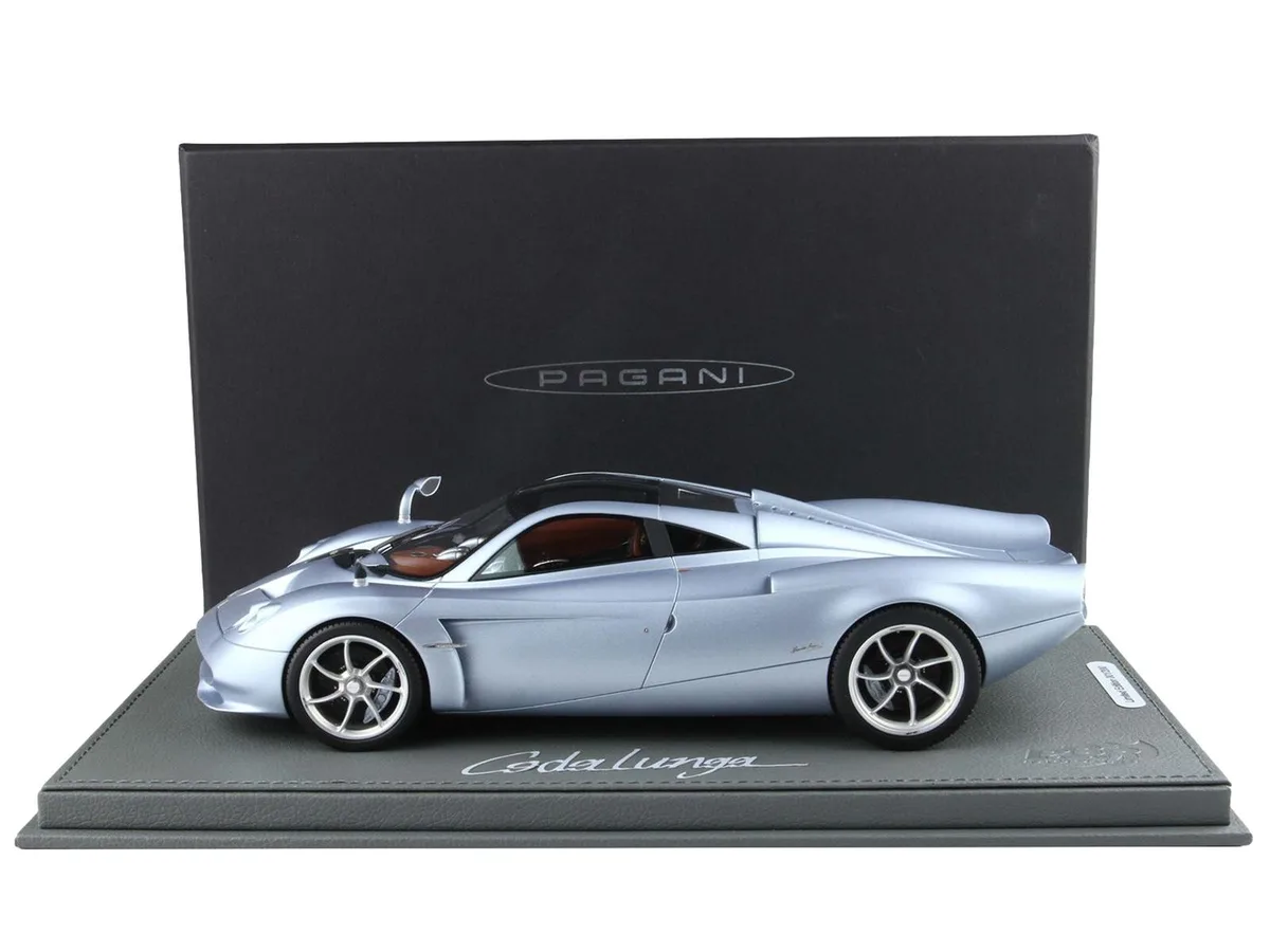 BBR BBR Pagani Huayra Codalunga Azzurro Sardegna Matt Blue Black Top 1/18 200 pcs — product photo