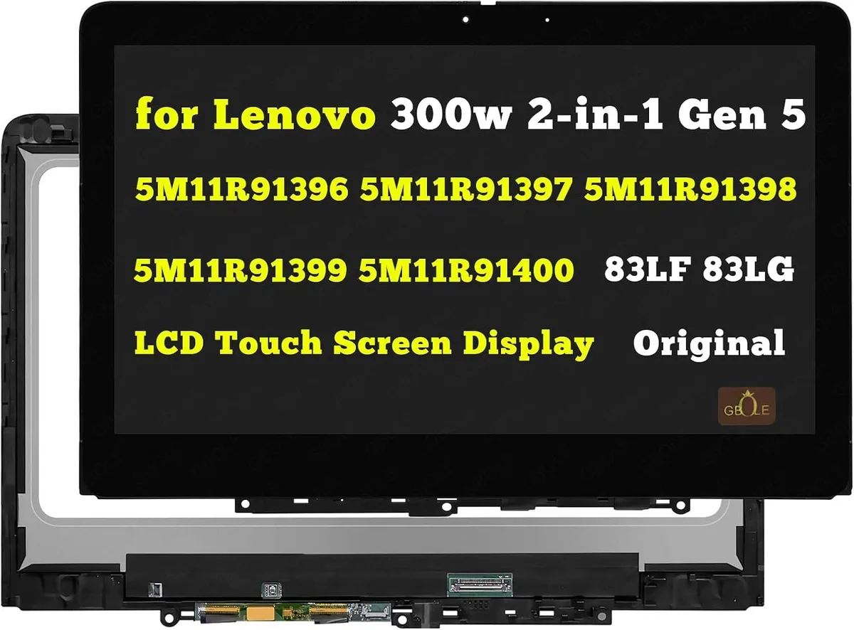 NUOLAISUN NUOLAISUN laptop screen for Lenovo 300w 2-in-1 Gen 5 83LF 83LG — product photo
