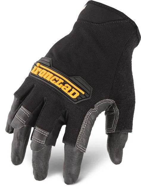 XL mechanics glove gray black yellow TPR knuckle protection