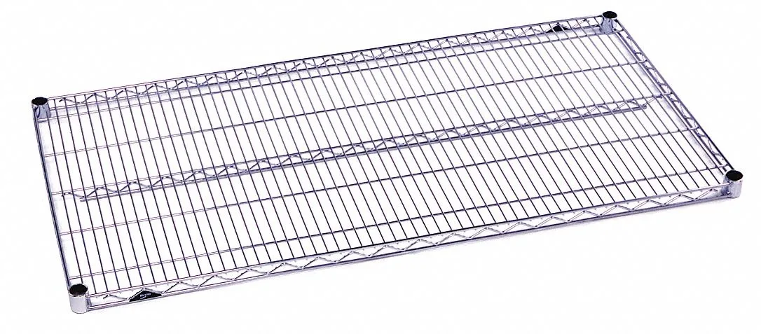Chrome wire shelf 24 by 24 inches 800lb capacity