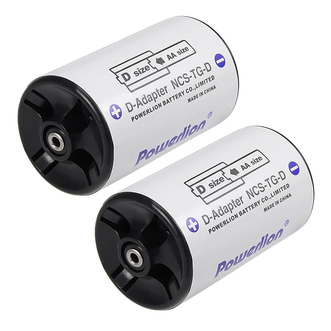 Unique-Bargains Unique-Bargains AA to D Battery Adapter 2 pcs — product photo