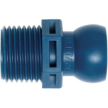 Loc-Line Loc-Line 51827 BSPT Connector 1/2 In Pack of 4 — product photo