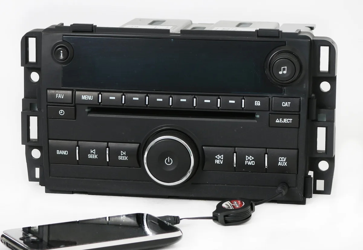 1 Factory Radio 1 Factory Radio 20935119 receiver Chevy Traverse Enclave Acadia 2010-15 AM FM CD USB Aux UUI unlocked — product photo
