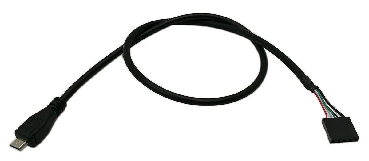 Vszerda Vszerda Micro USB 5pin Male to Female Header Cable 50cm — product photo