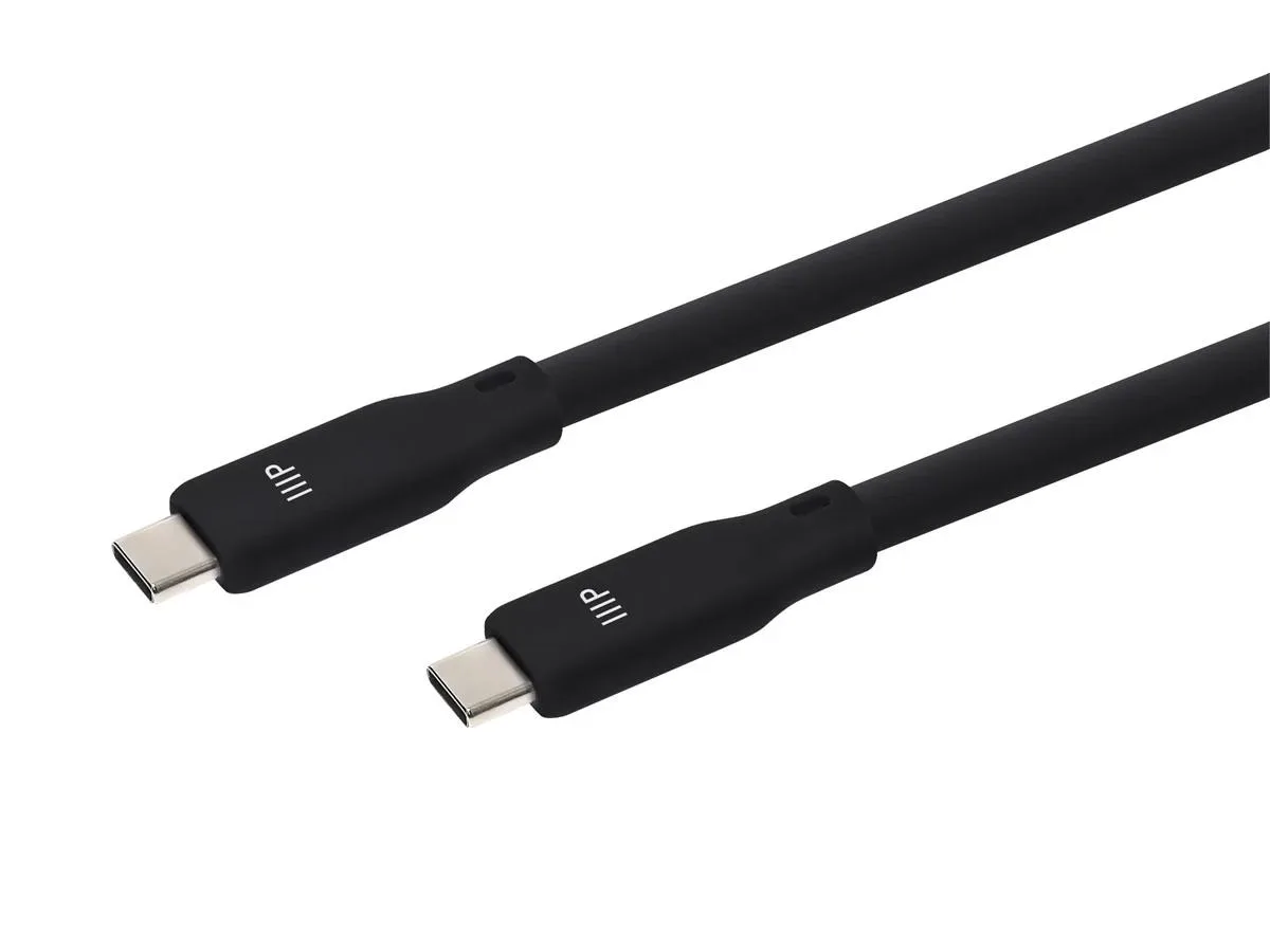 Monoprice Inc. Monoprice Inc. 147199 USB4 Gen 2 Silicone Cable 6ft Black — product photo