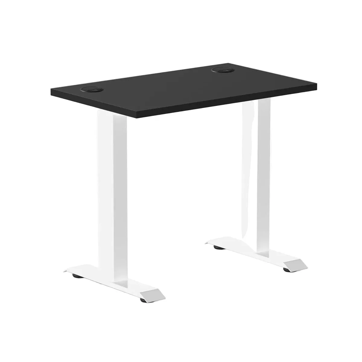 Desky Desky Zero Mini Office Desk Black/White 32 x 20 in — product photo