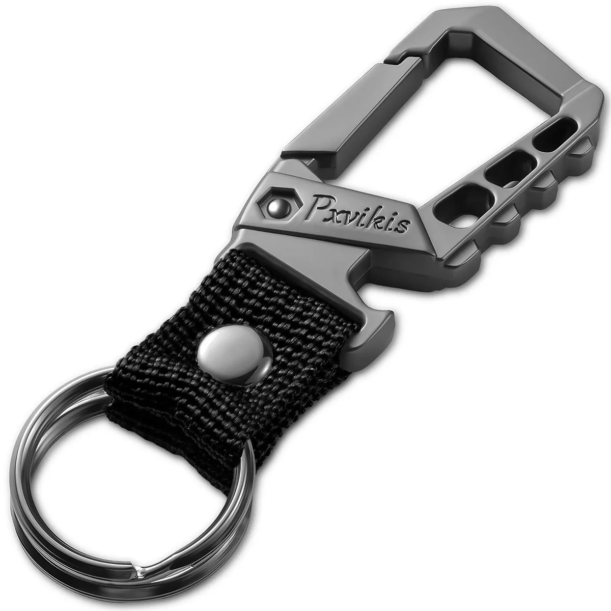  Viator Gear PSQ-keychain-01 keyholder Black 4.0 in 1.4 oz — product photo