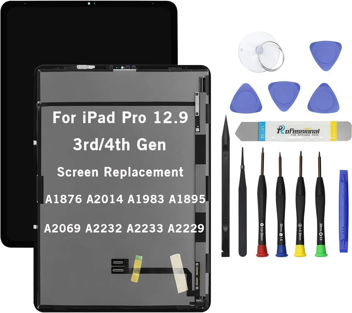 NUOLAISUN NUOLAISUN 12.9" LCD Screen Replacement iPad Pro 3rd/4th Gen A1876 A2014 A1983 A1895 A2069 A2232 A2233 A2229 — product photo