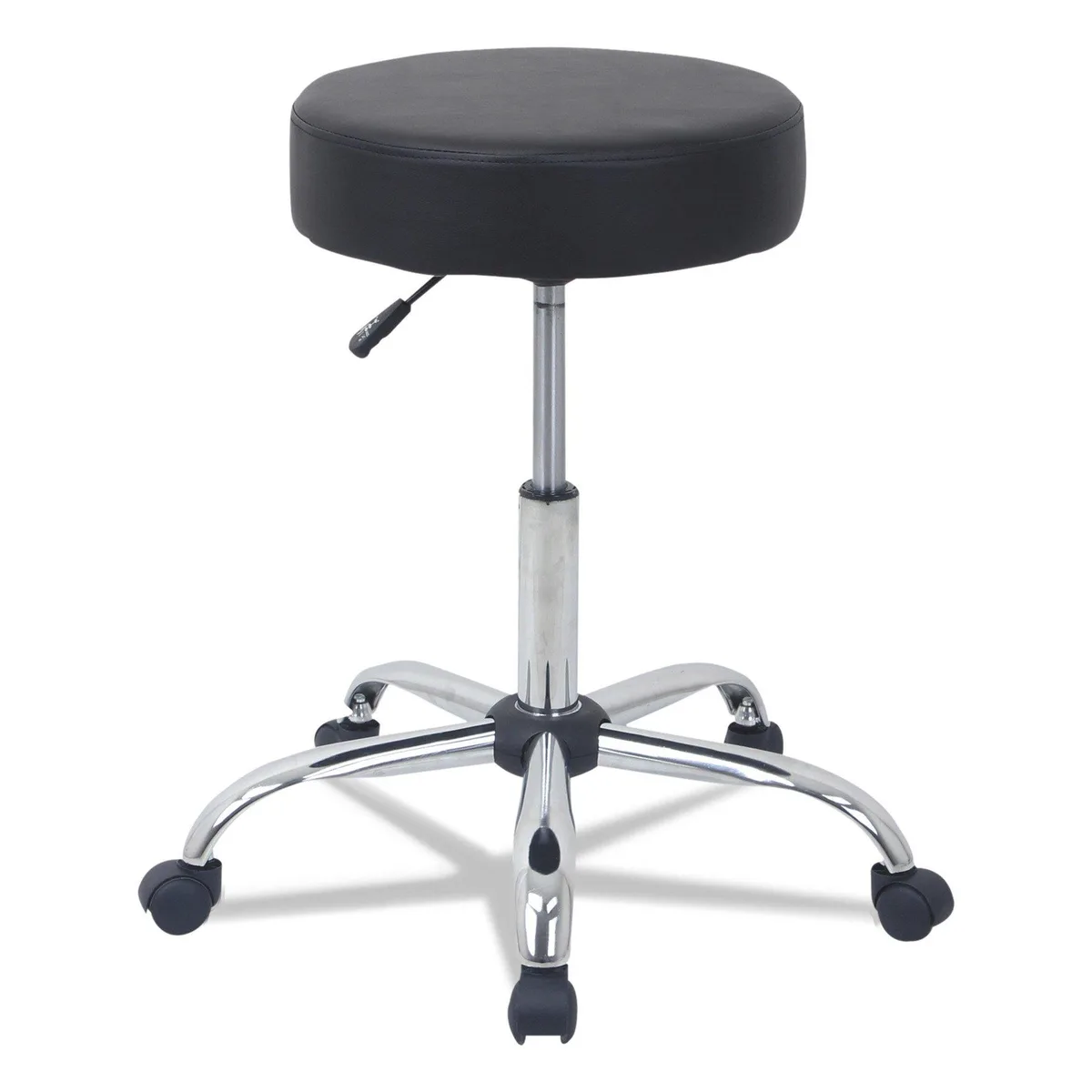 Alera Alera ALEUS4716 Height Adjustable Lab Stool Black 19.69-24.80in — product photo