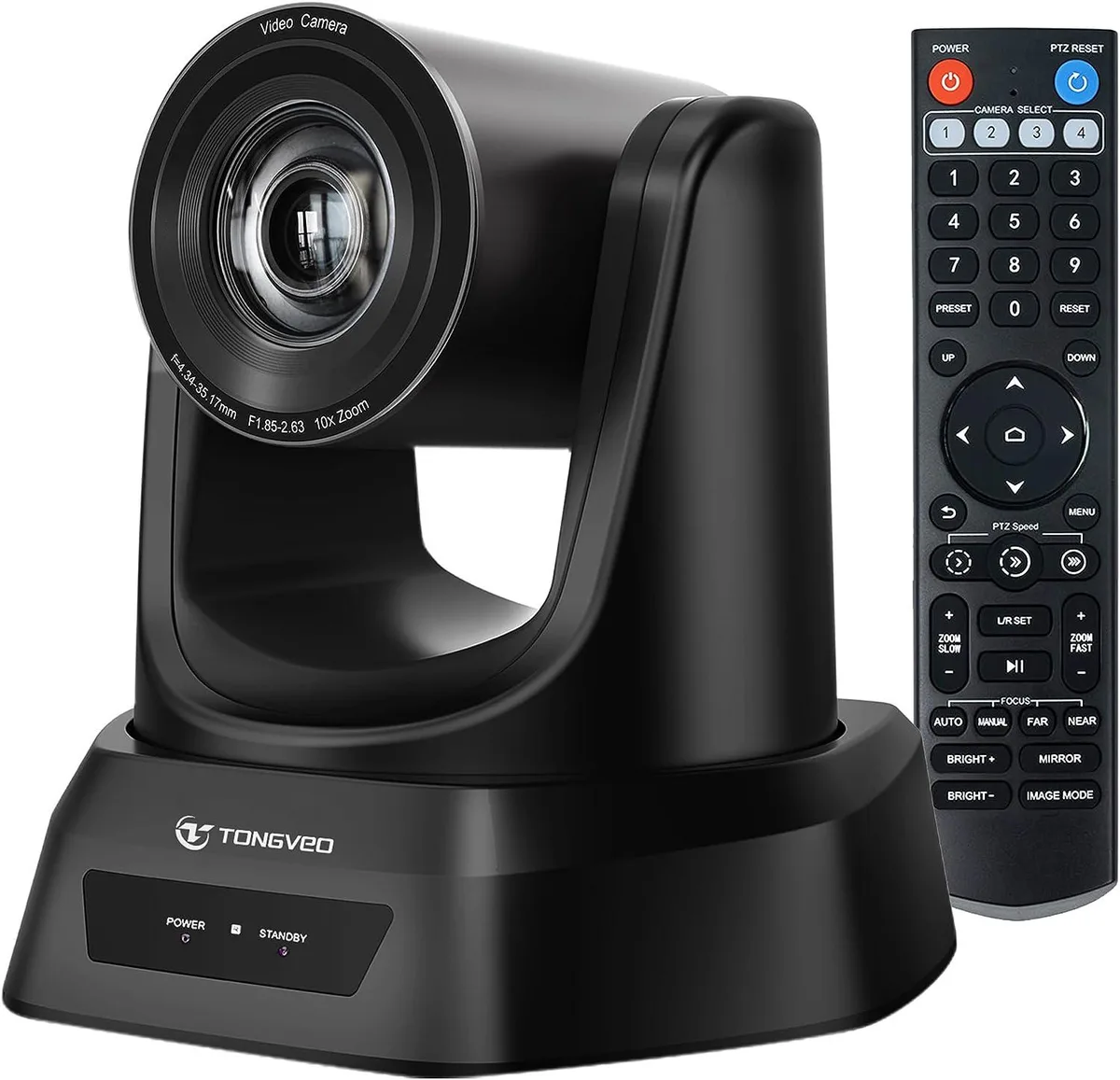 BFKK BFKK HDMI USB PTZ Webcam 10X Optical Zoom 1080P 60fps — product photo