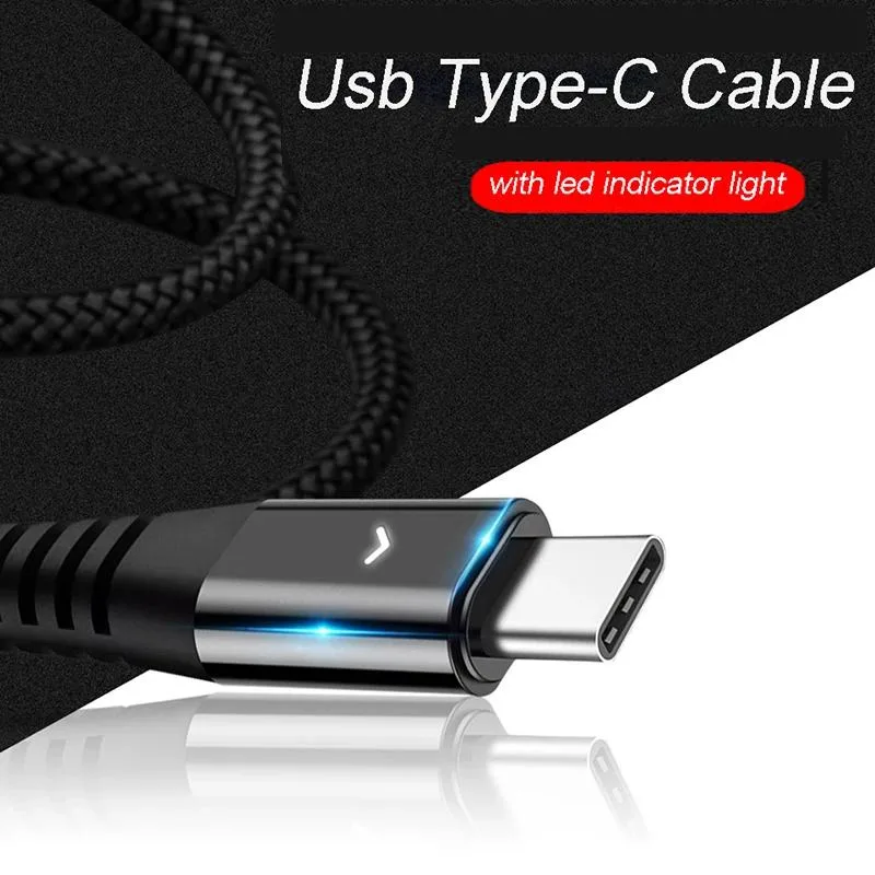 Hetai Tech Hetai Tech USB-C cable .3m 1.2m 1.8m 2m 2.4A — product photo