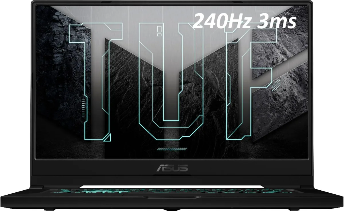 ASUS ASUS TUF Dash 15 FX516PR-211.TM15 i7-11370H 16GB 1TB RTX 3070 15.6" 240Hz gaming laptop — product photo