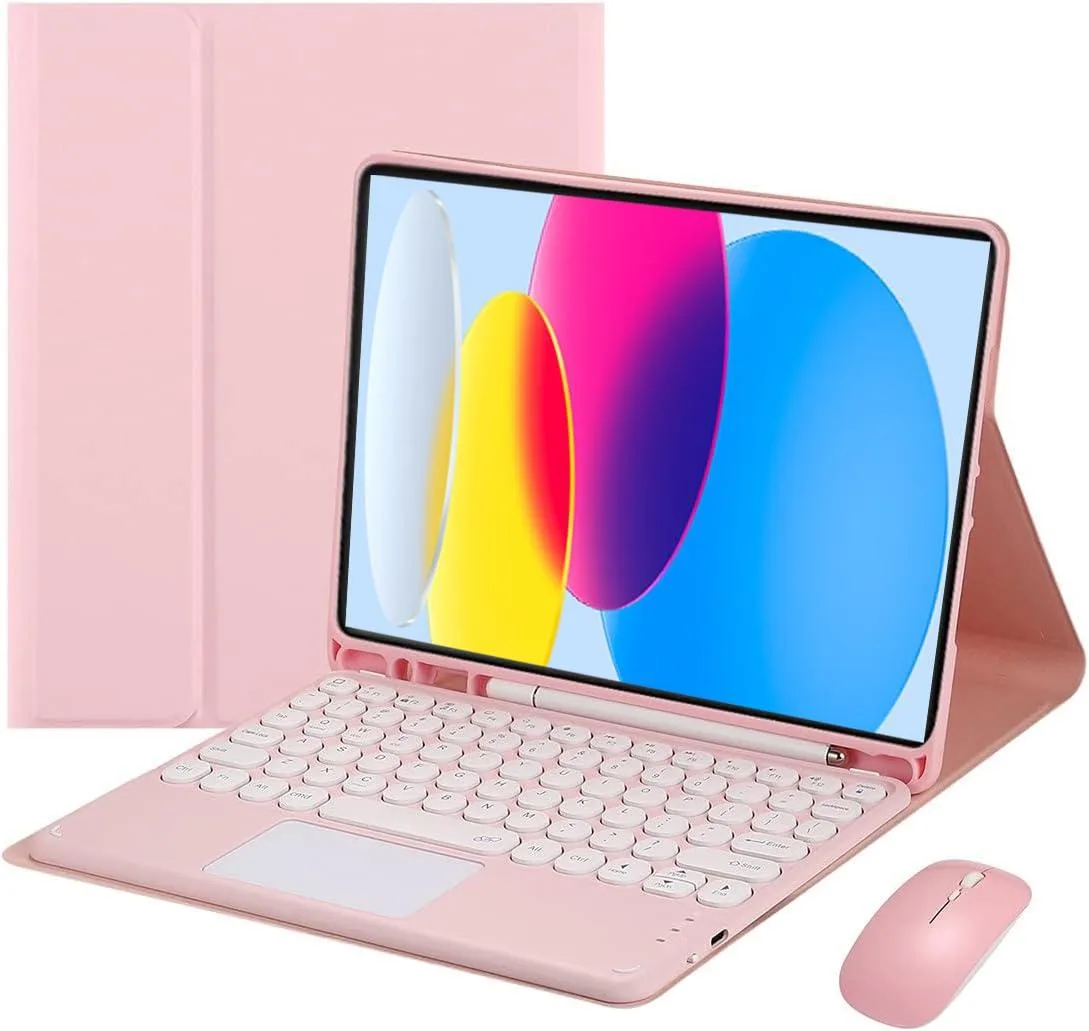 Timoom Timoom Keyboard Case with Mouse for iPad 11/10.9" Pink — product photo