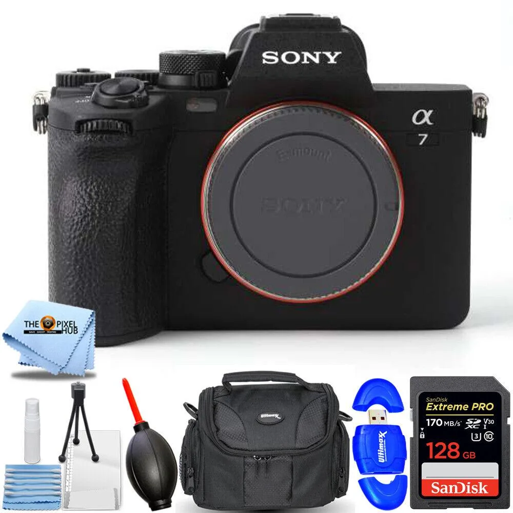 Sony Sony a7 IV 33MP Full-Frame Mirrorless Camera 7PC Bundle — product photo
