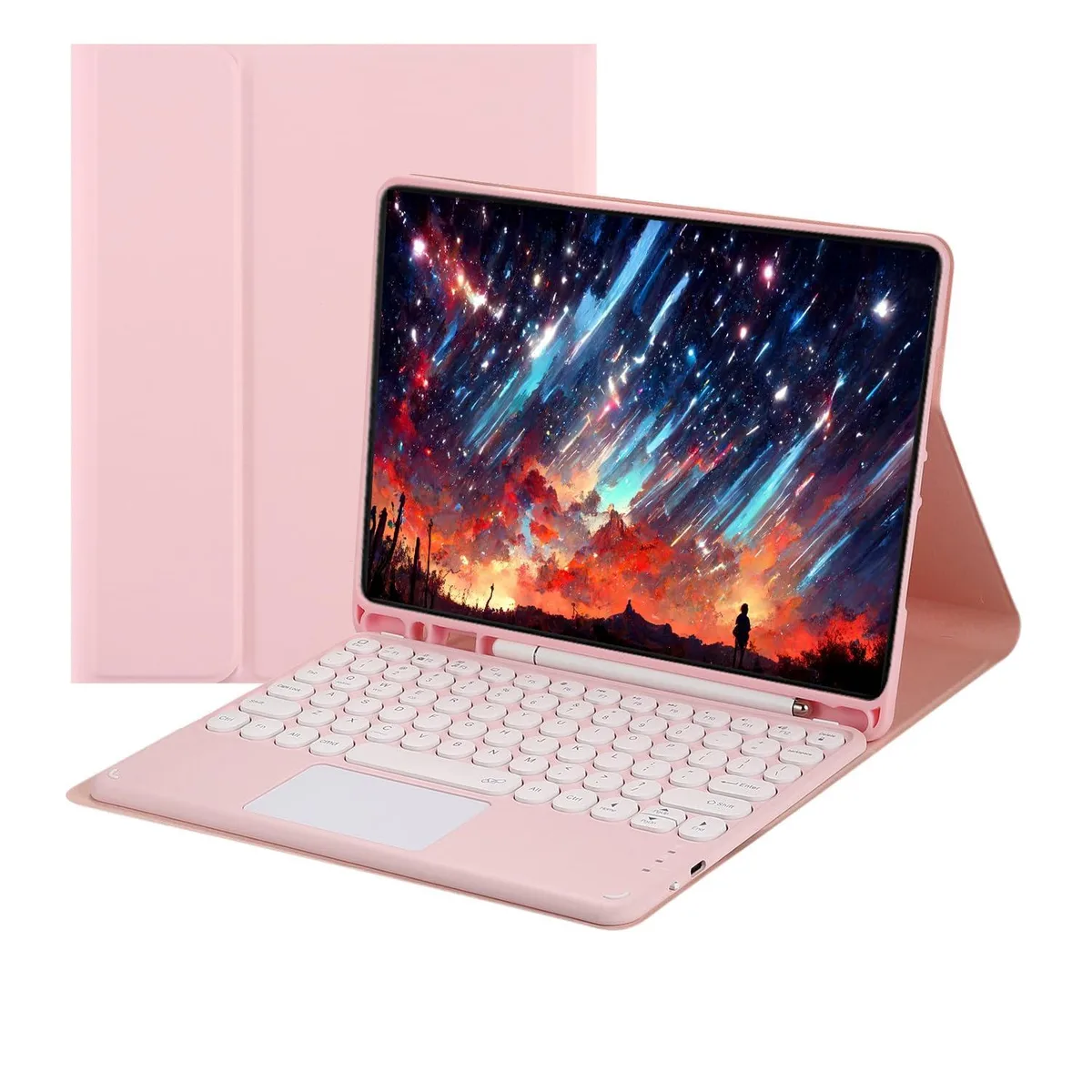 Timoom Timoom Keyboard Case for iPad 9.7" 2018/2017 Air 2/Air Pink — product photo