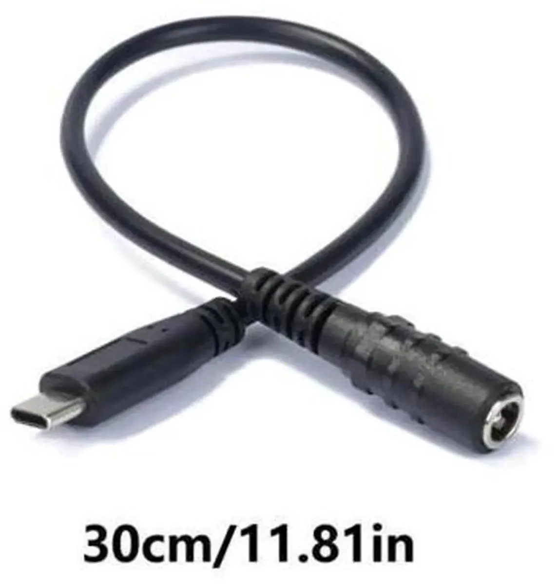 SMUGDESK SMUGDESK USB-C Male to DC 5.5×2.1mm Female Power Cable — product photo