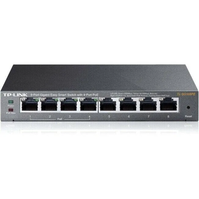 TP-Link TP-Link TL-SG108PE 8-Port PoE Easy Smart Switch — product photo