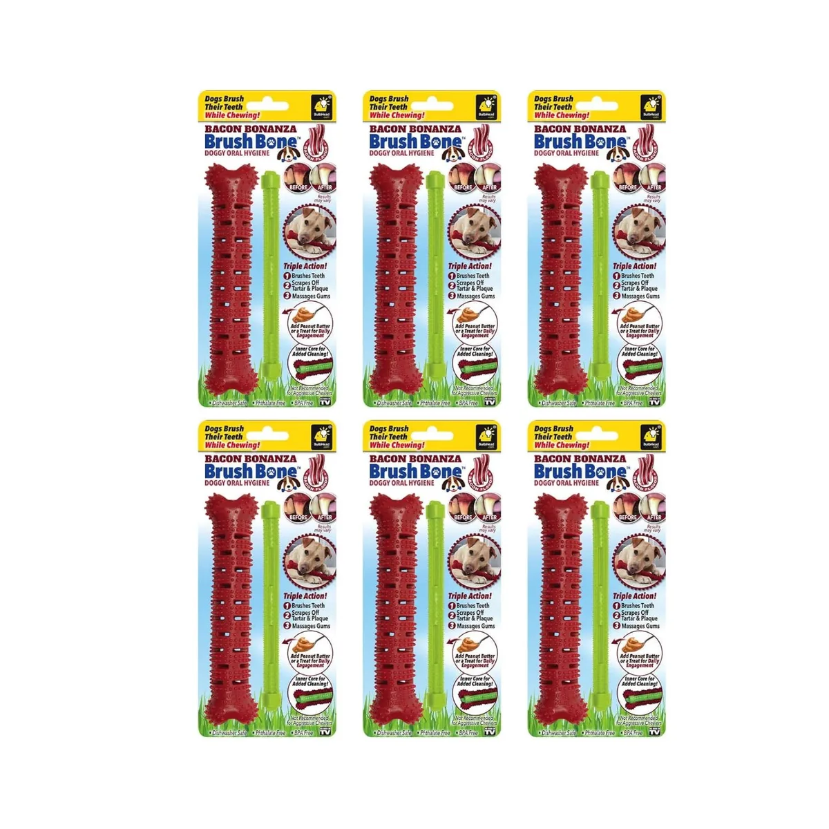 As Seen On TV As Seen On TV 15614 pet - toy 11 inch 6 pack — product photo