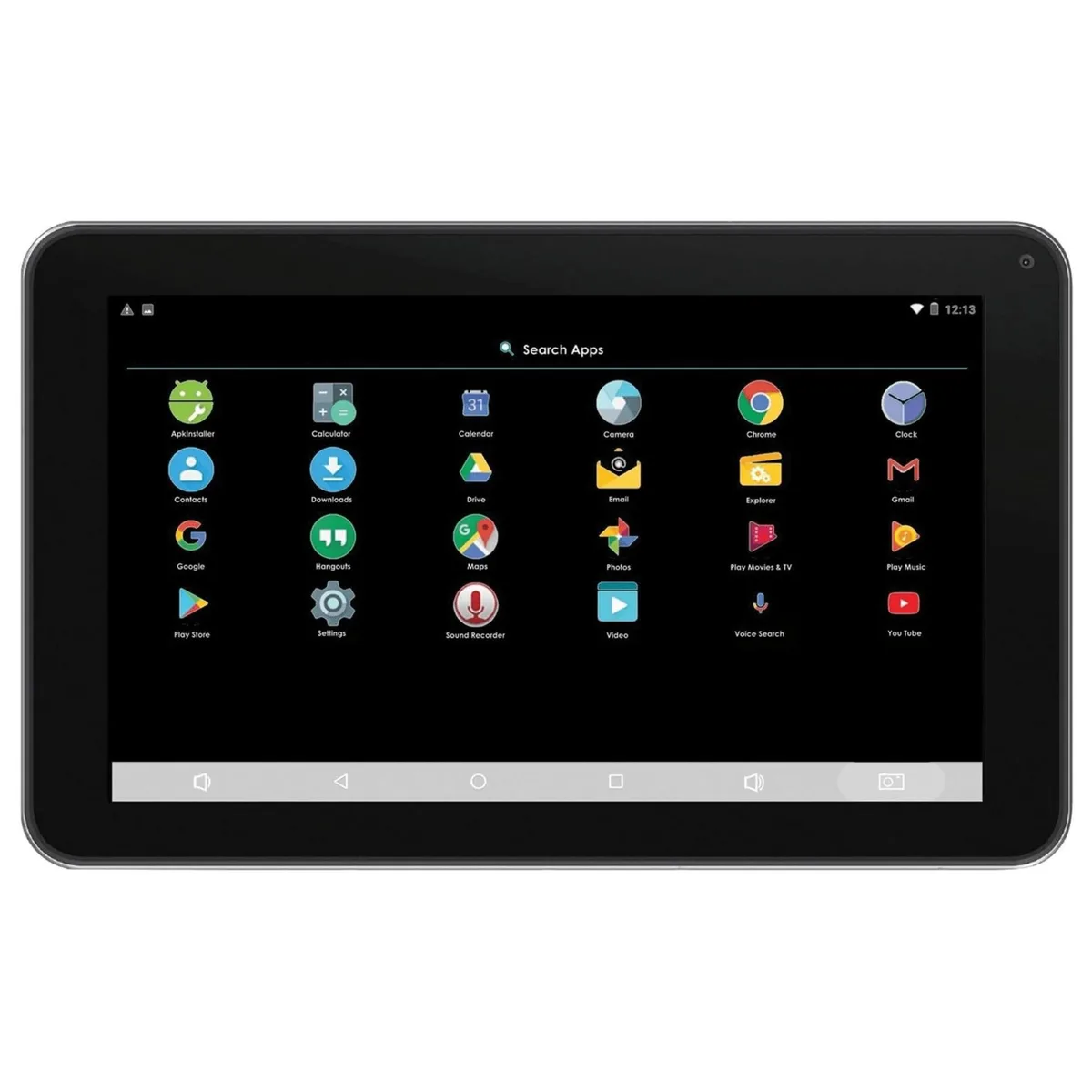 Naxa Electronics, Inc. Naxa NID-1009 10.1" tablet Android 7.1 1.2 GHz quad-core 1 GB RAM 8 GB storage — product photo