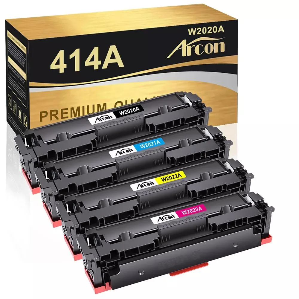 V4ink V4ink 414A W2020A 4PK toner cartridges no chip — product photo
