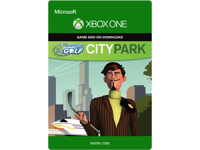 Microsoft Microsoft 7CN-00014 Powerstar Golf City Park Game Pack downloadable game — product photo