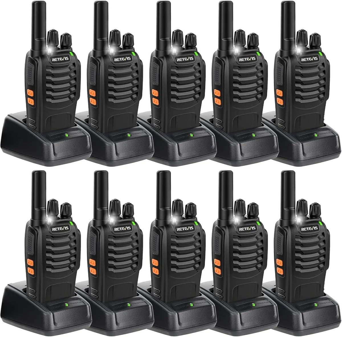 BFKK BFKK H-777 3.0 two-way radio 10 pack — product photo