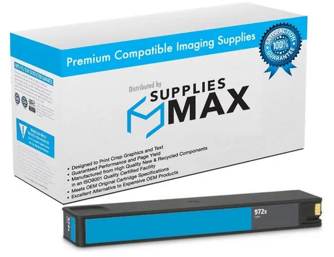 SuppliesMax SuppliesMax HP L0R98AN Cyan High Yield Inkjet 7000 Pages — product photo