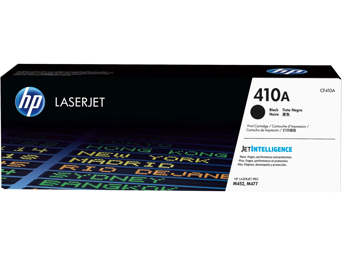 HP HP CF410A 410A Black Toner Cartridge Single Pack 2300 Pages — product photo