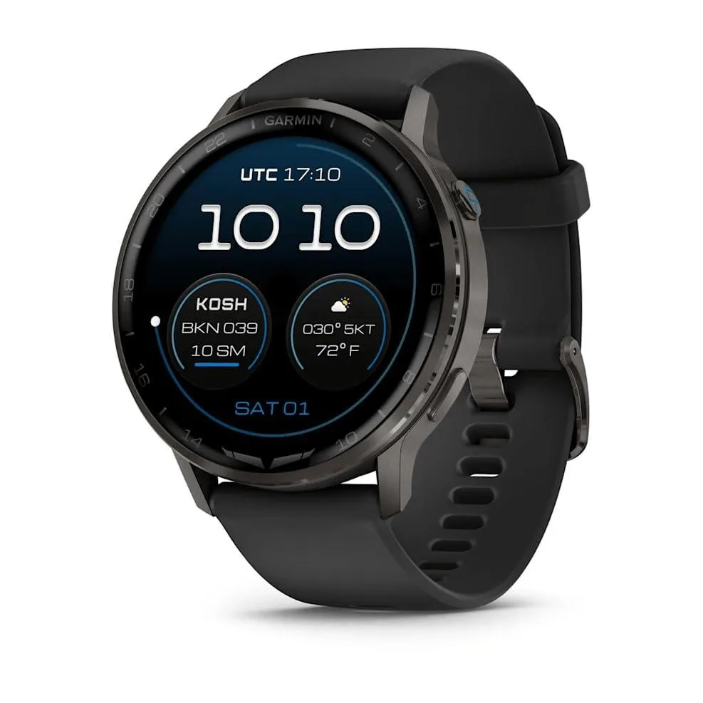 Garmin Garmin D2 Air X15 Aviator Smartwatch Slate 45 mm 1.4" AMOLED — product photo