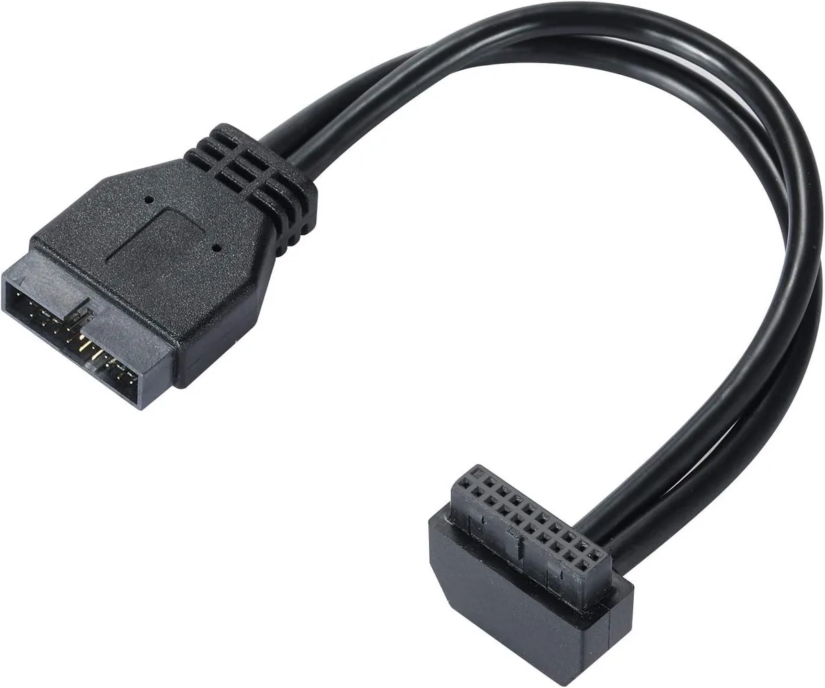 Vszerda Vszerda USB 3.0 19-pin motherboard extension cable outward 18 cm — product photo