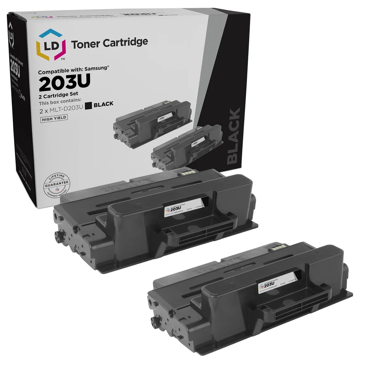 LD Products LD Products MLT-D203U Toner Cartridge 2-Pack Black 4020 4070 — product photo