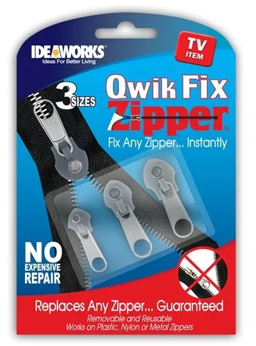 Jobar Jobar Qwik Fix Zipper 3 Pcs Needle Arts — product photo