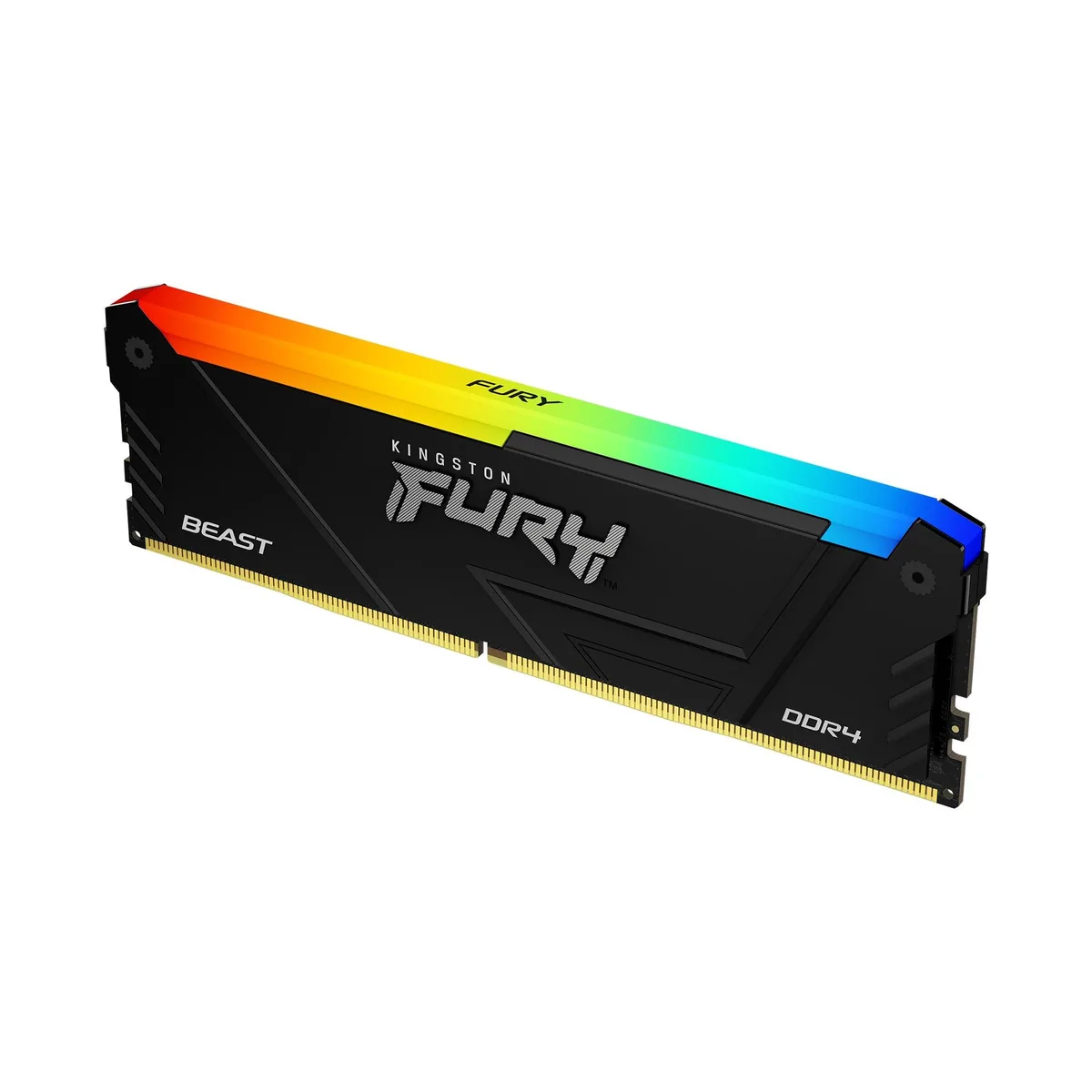 Kingston Technology Corp. Kingston FURY Beast DDR4 RGB 16GB 3200MT/s CL16 desktop RAM — product photo