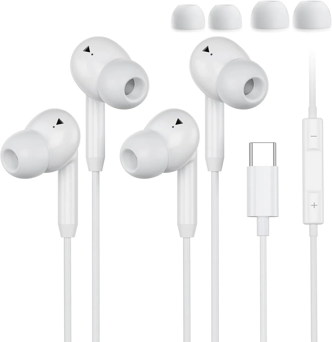 MAONO MAONO USB-C Wired Earbuds 2 Pack 10mm 24-bit DAC — product photo