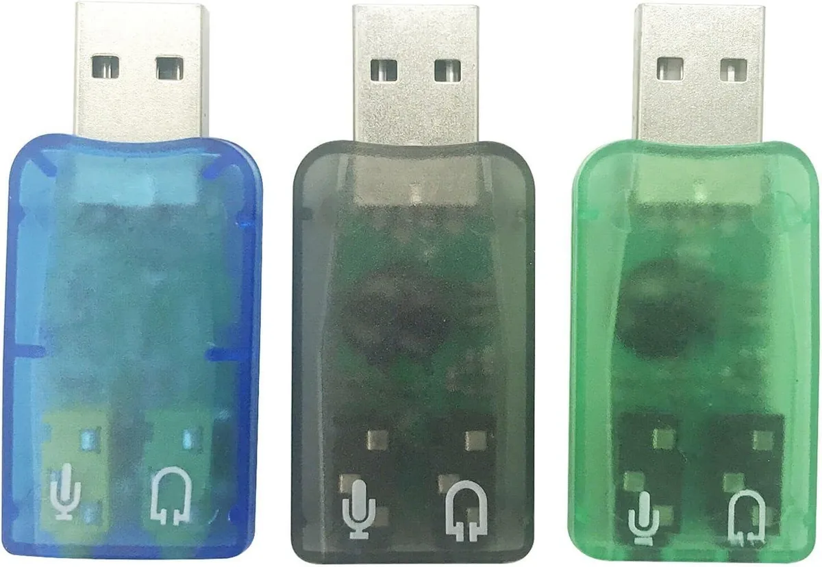 Boxwave Boxwave USB Audio Adapter 3.5 mm 3-Pack — product photo