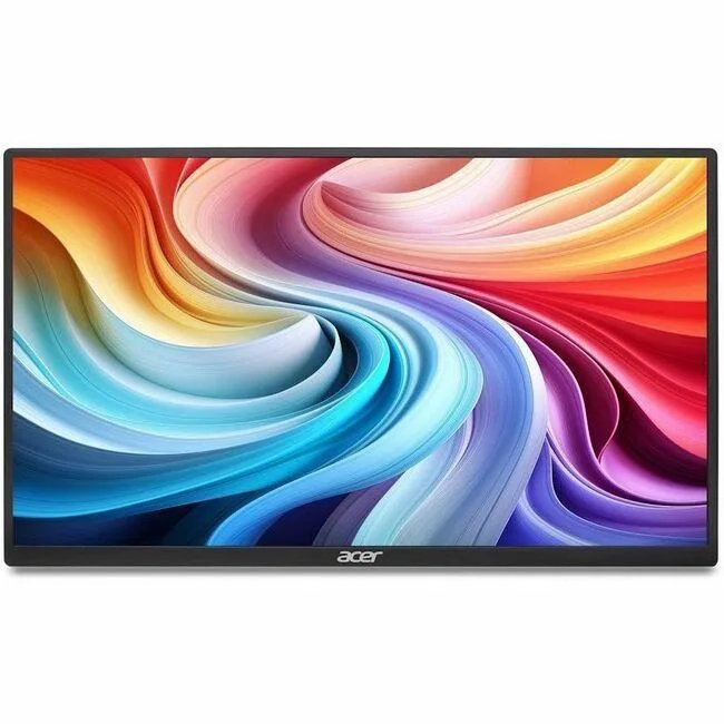 Acer America Acer PM161Q J 16" Full HD IPS Portable Monitor 1920x1080 60Hz USB-C Silver Black — product photo
