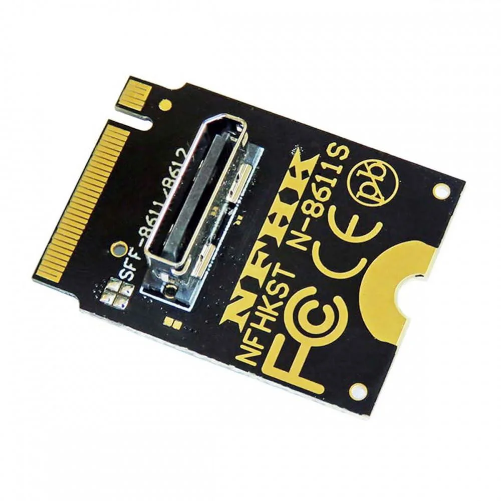 Vszerda Vszerda 2230 PCI-E 4.0 M.2 M-Key to Oculink SFF-8612 Vertical Adapter — product photo