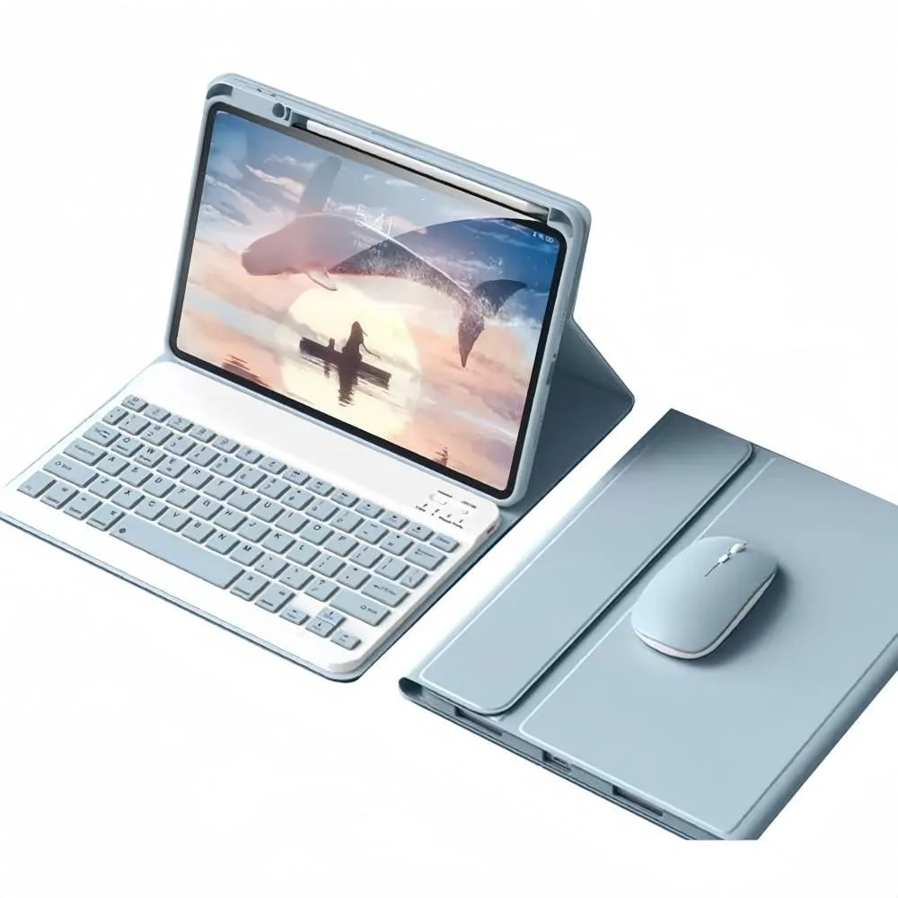 Adafruit Adafruit Keyboard Case Mouse 2 in 1 Accessory Mist Blue — product photo